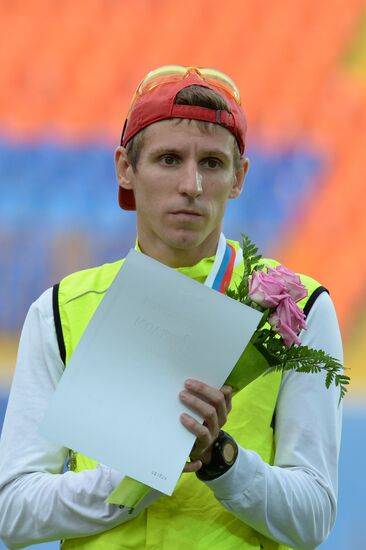 Track and field. Russian Championships. Day Two