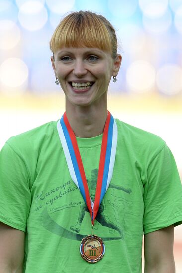 Track and field. Russian Championships. Day Two