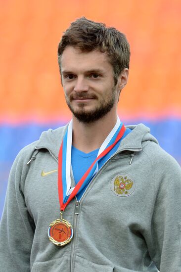 Track and field. Russian Championships. Day Two