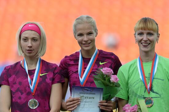 Track and field. Russian Championships. Day Two