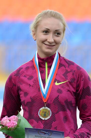 Track and field. Russian Championships. Day Two