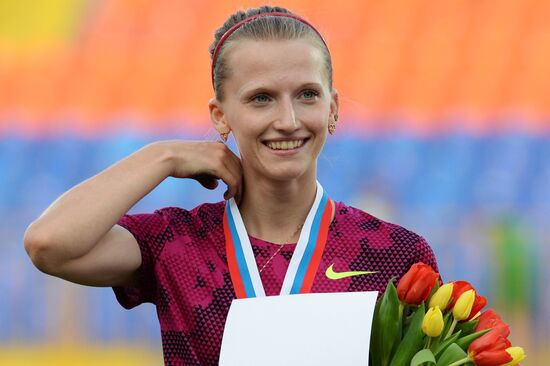 Track and field. Russian Championships. Day Two