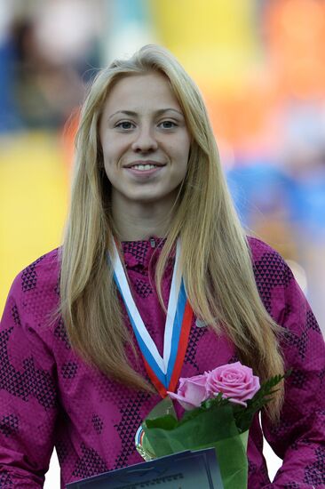 Track and field. Russian Championships. Day Two