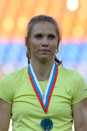 Track and field. Russian Championships. Day Two