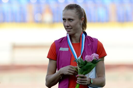 Track and field. Russian Championships. Day Two