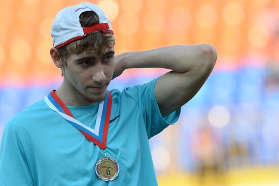 Track and field. Russian Championships. Day Two