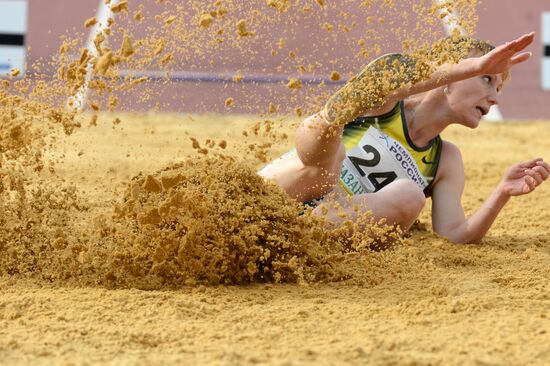 Track and field. Russian Championships. Day Two