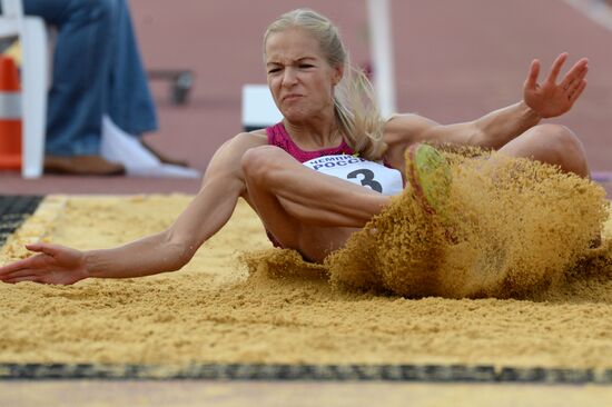 Track and field. Russian Championships. Day Two