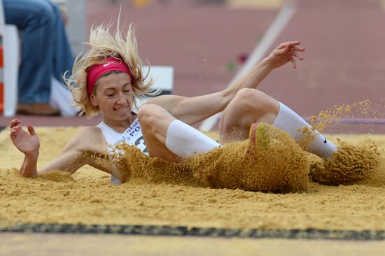 Track and field. Russian Championships. Day Two