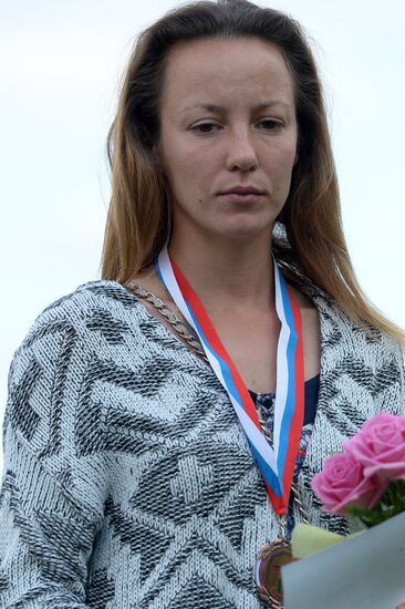 Russian Championships in Athletics. Day Two