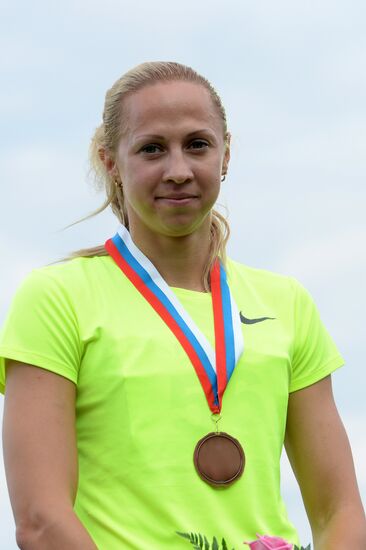 Russian Championships in Athletics. Day Two