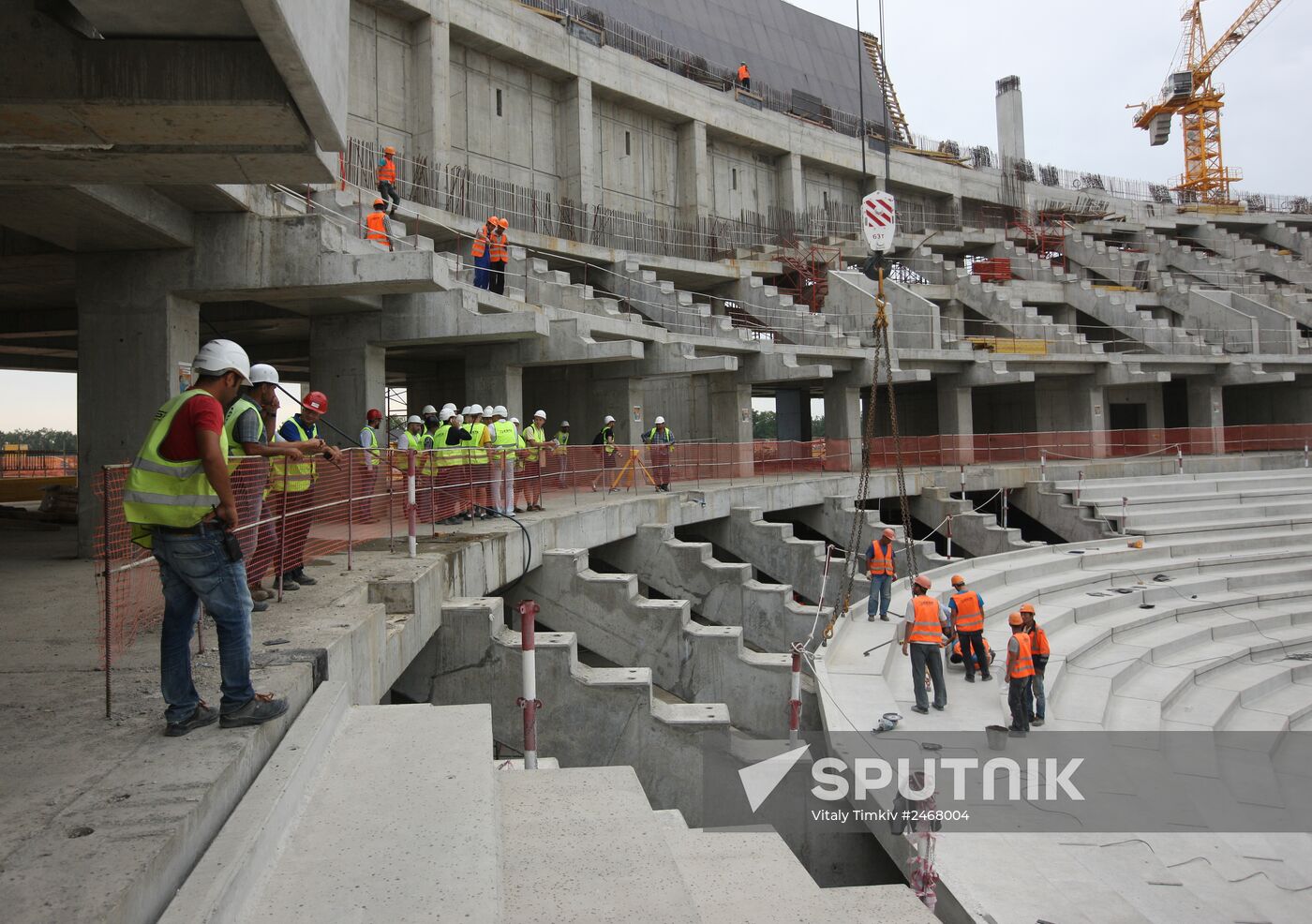 FC Krasnodar Stadium under construction
