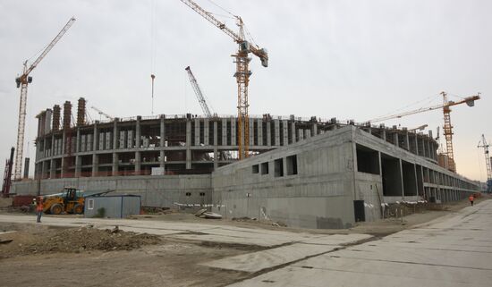 FC Krasnodar Stadium under construction