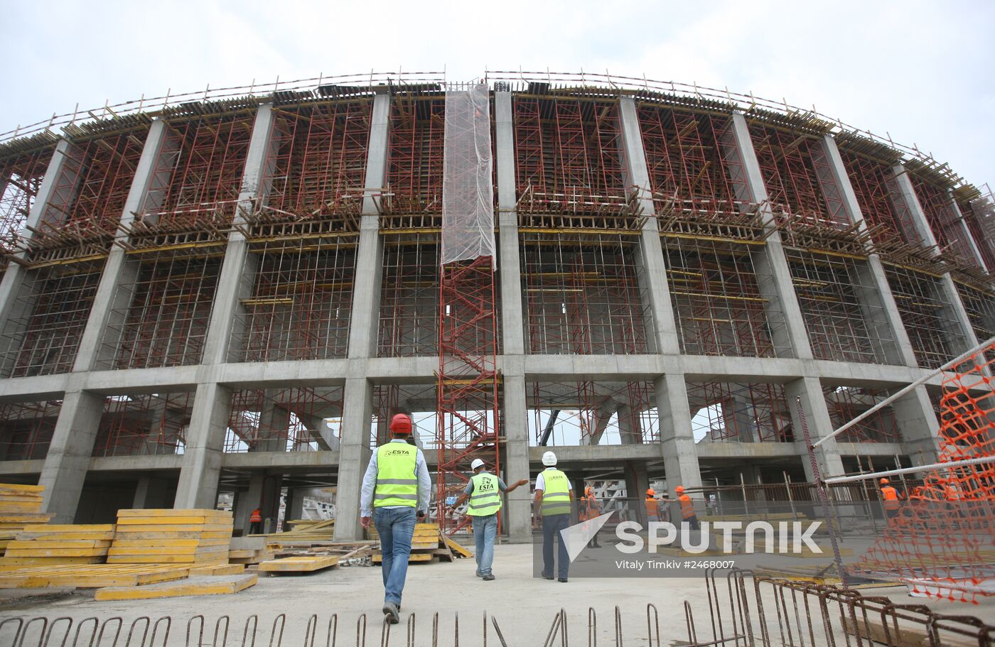 FC Krasnodar Stadium under construction