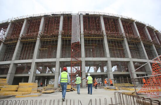 FC Krasnodar Stadium under construction