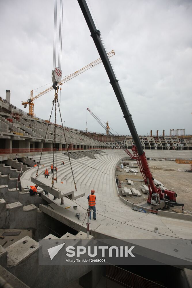 FC Krasnodar Stadium under construction
