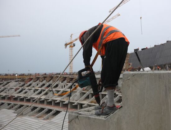 FC Krasnodar Stadium under construction