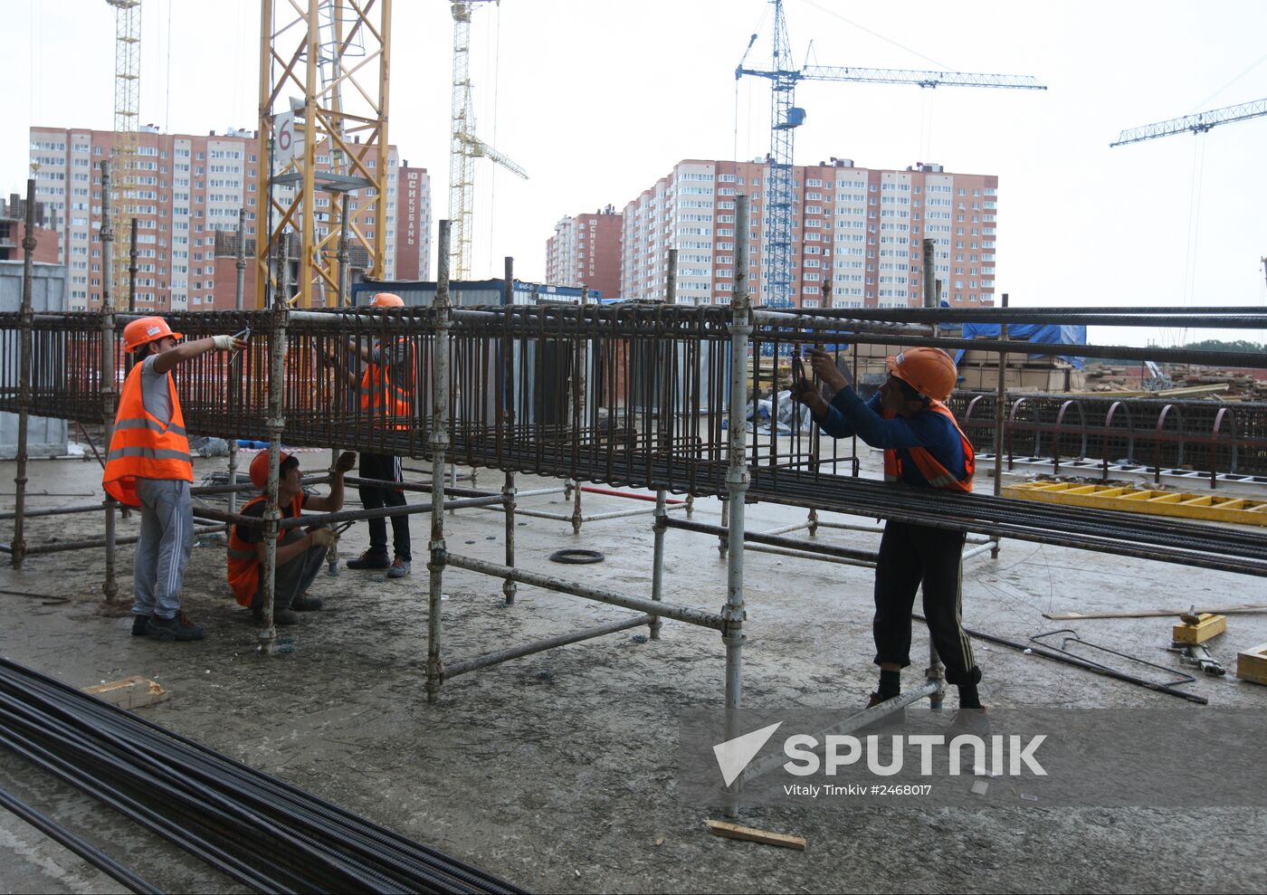 FC Krasnodar Stadium under construction