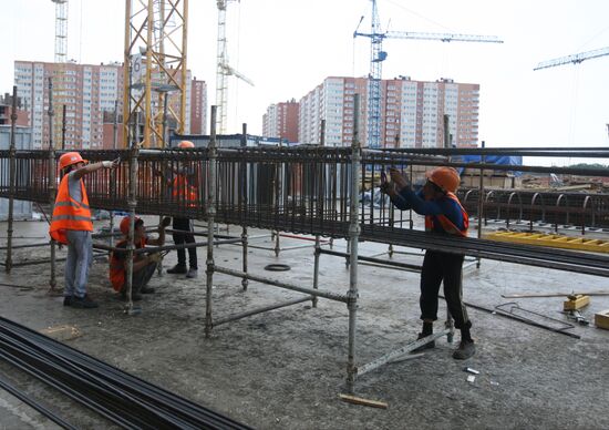 FC Krasnodar Stadium under construction