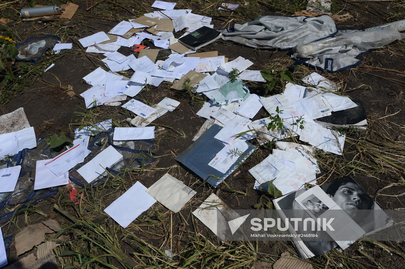 OSCE employees and experts work at Malaysia Airlines Boeing 777 crash site