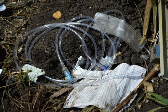 OSCE employees and experts work at Malaysia Airlines Boeing 777 crash site