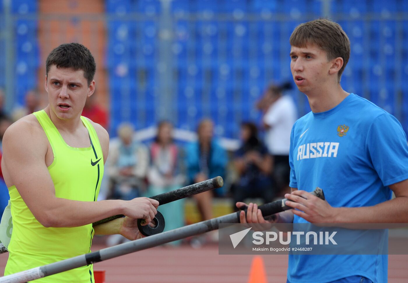 Track and field. Russian Championships. Day Three