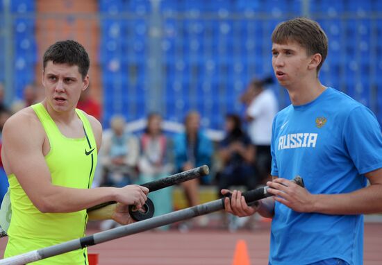 Track and field. Russian Championships. Day Three