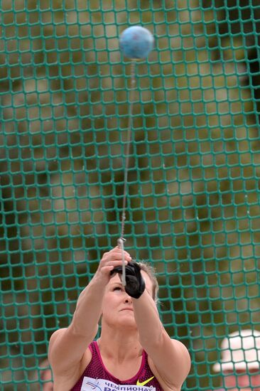 Track and field. Russian Championships. Day Three