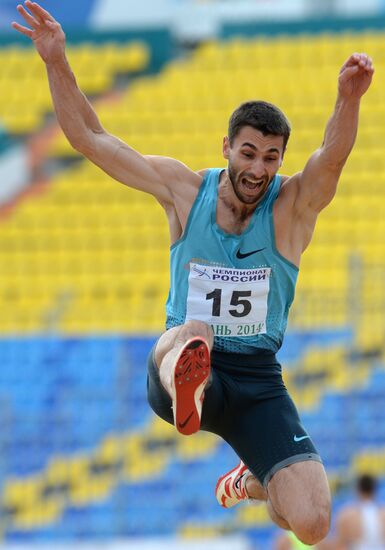 Track and field. Russian Championships. Day Three