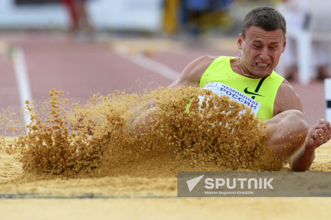 Track and field. Russian Championships. Day Three