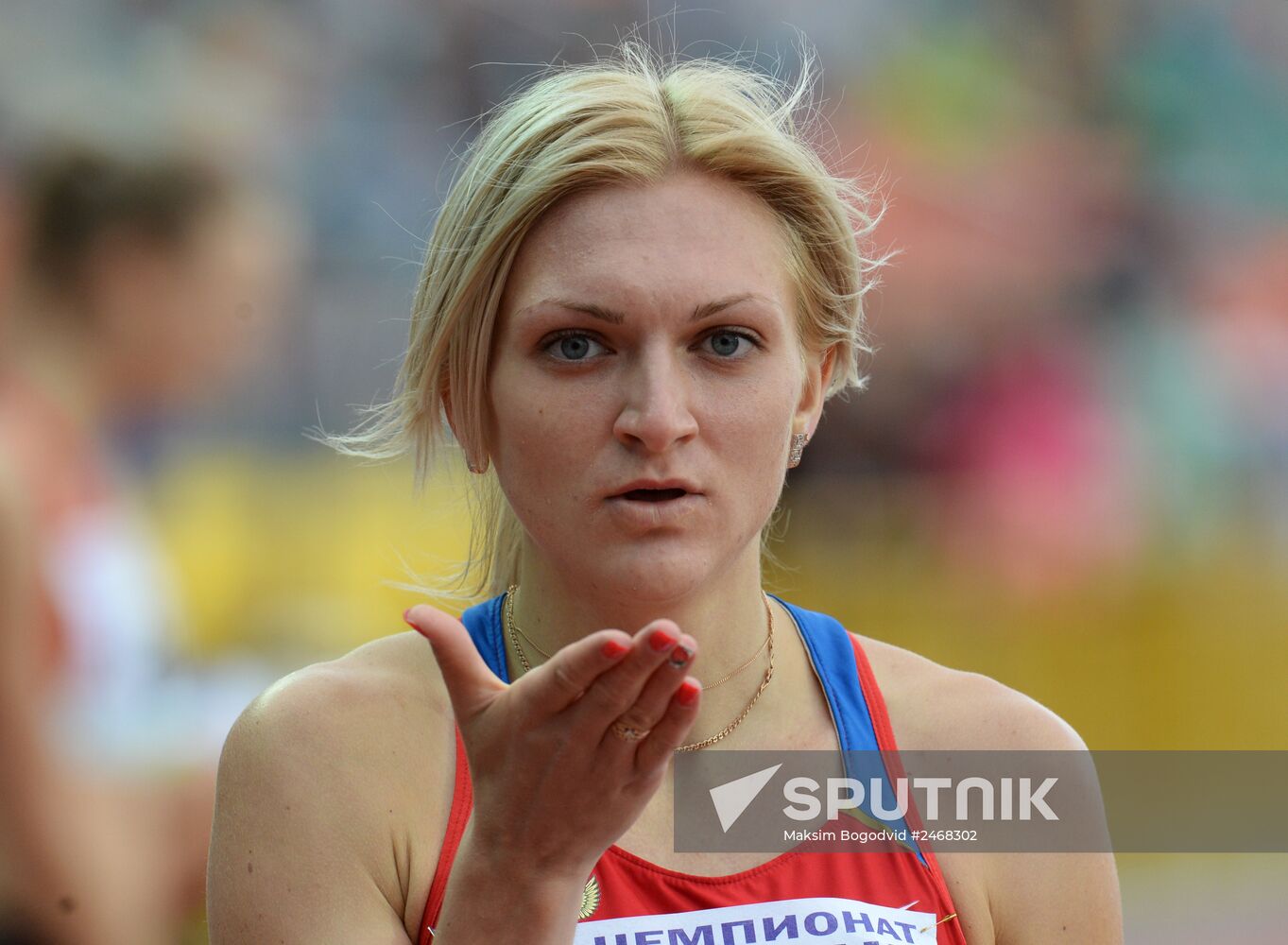 Track and field. Russian Championships. Day Three