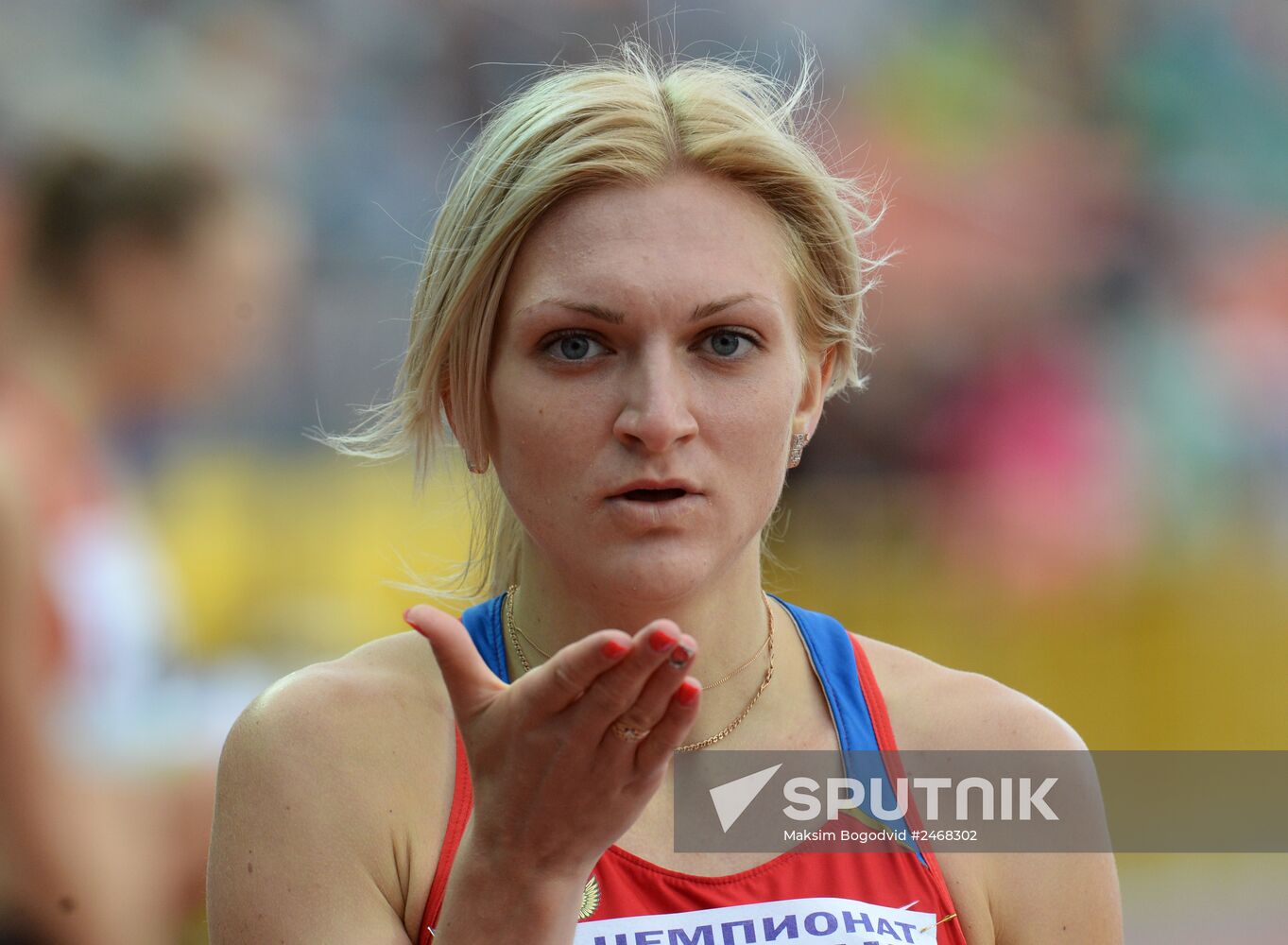 Track and field. Russian Championships. Day Three