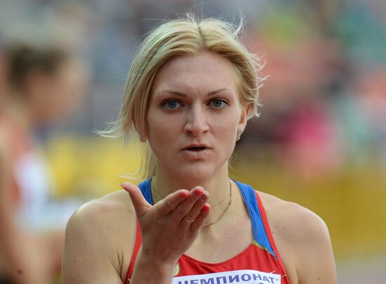 Track and field. Russian Championships. Day Three