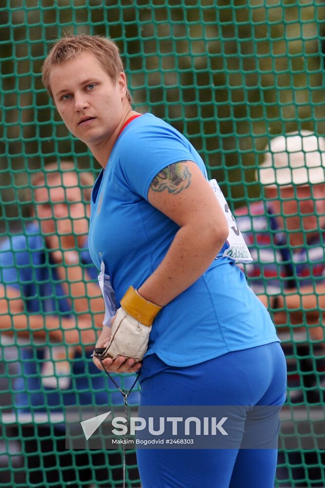 Track and field. Russian Championships. Day Three