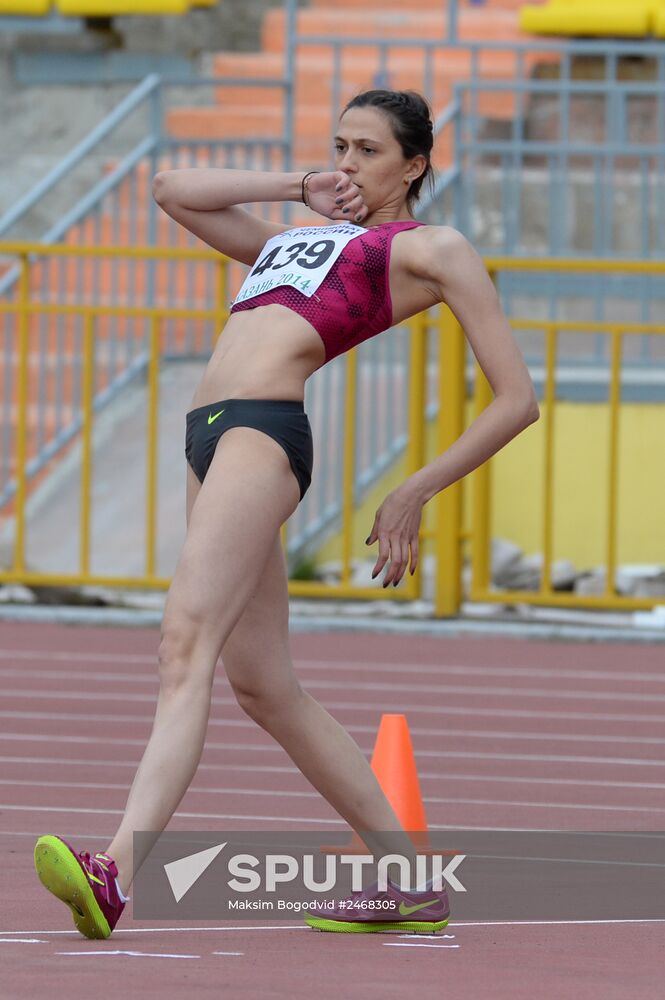 Track and field. Russian Championships. Day Three
