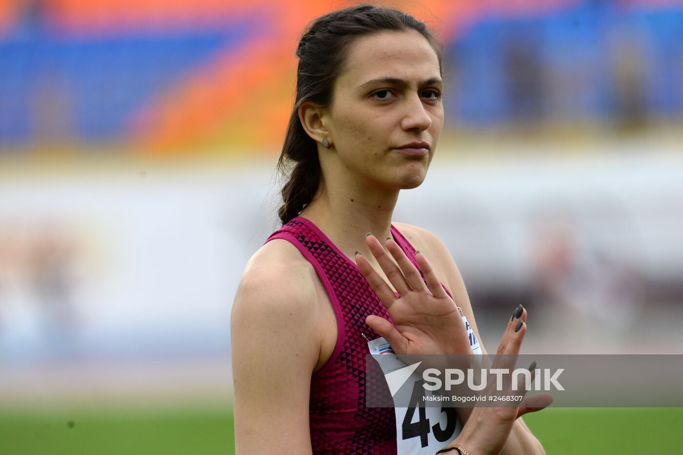 Track and field. Russian Championships. Day Three