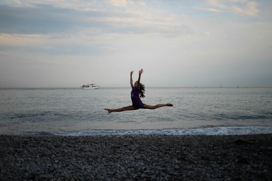 Tourist season in Yalta