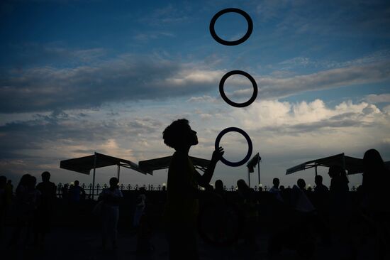 Tourist season in Yalta