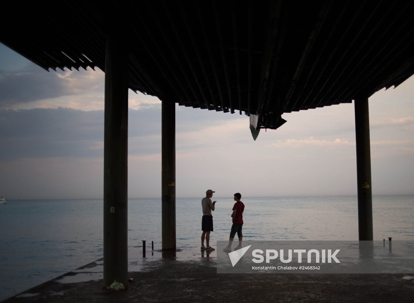 Tourist season in Yalta