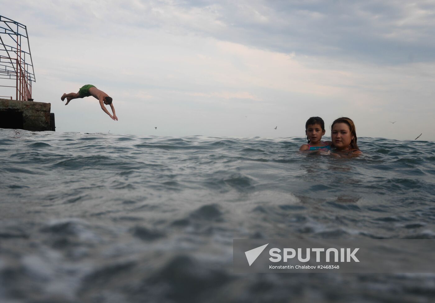 Tourist season in Yalta