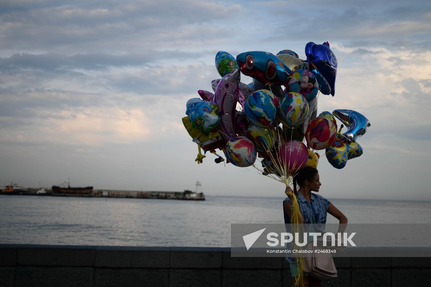 Tourist season in Yalta