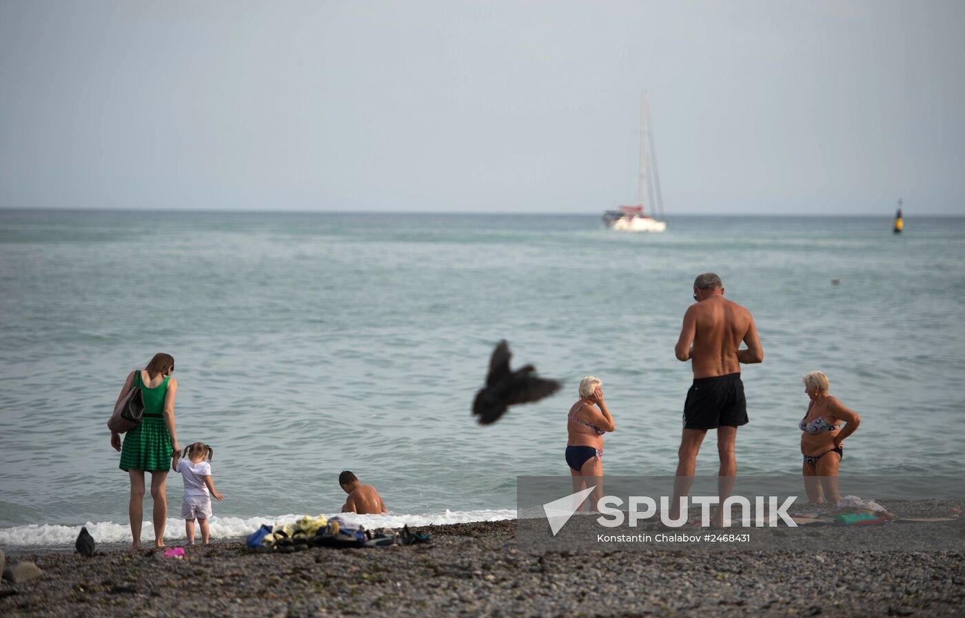 Tourist season in Yalta