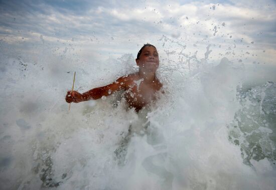 Tourist season in Yalta