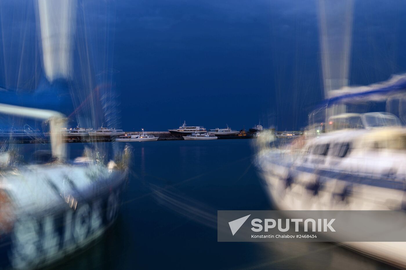 Tourist season in Yalta