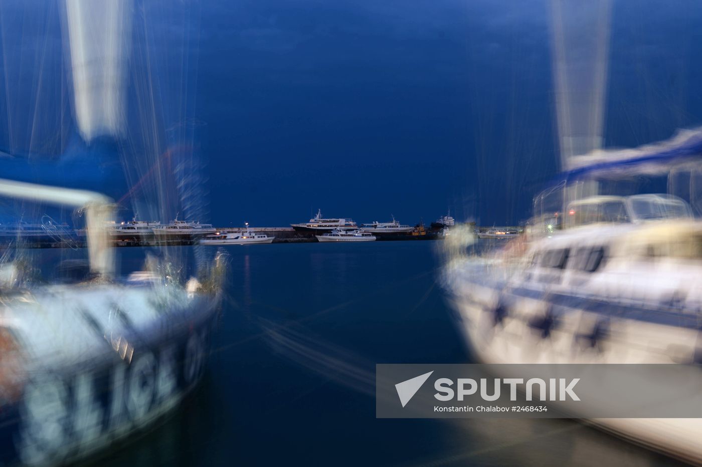 Tourist season in Yalta