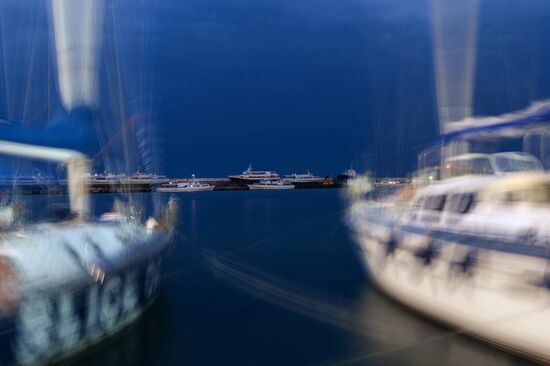 Tourist season in Yalta