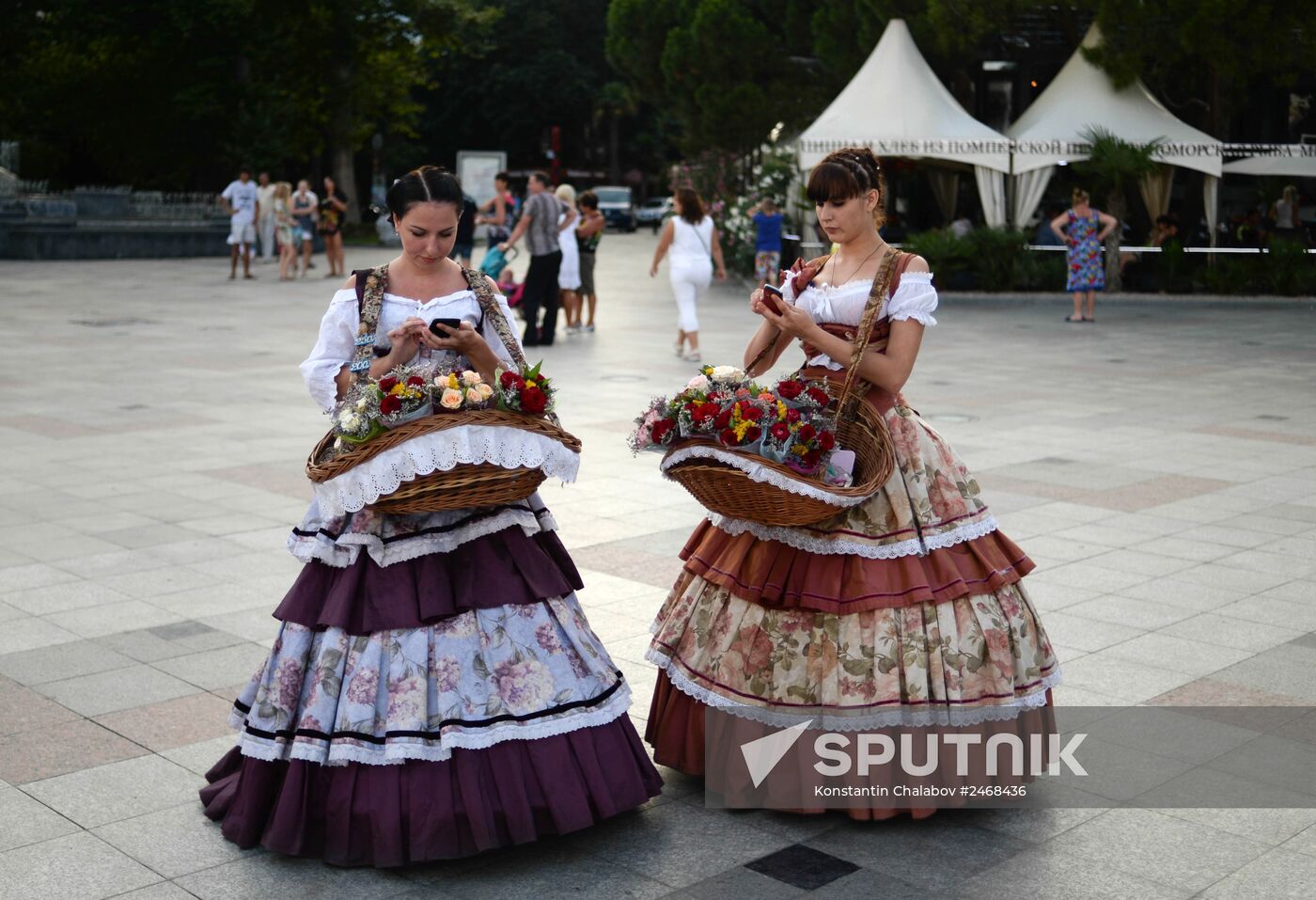 Tourist season in Yalta