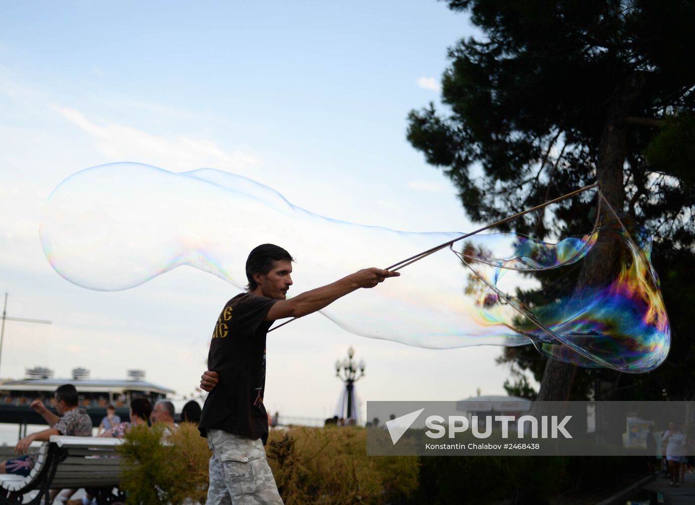 Tourist season in Yalta