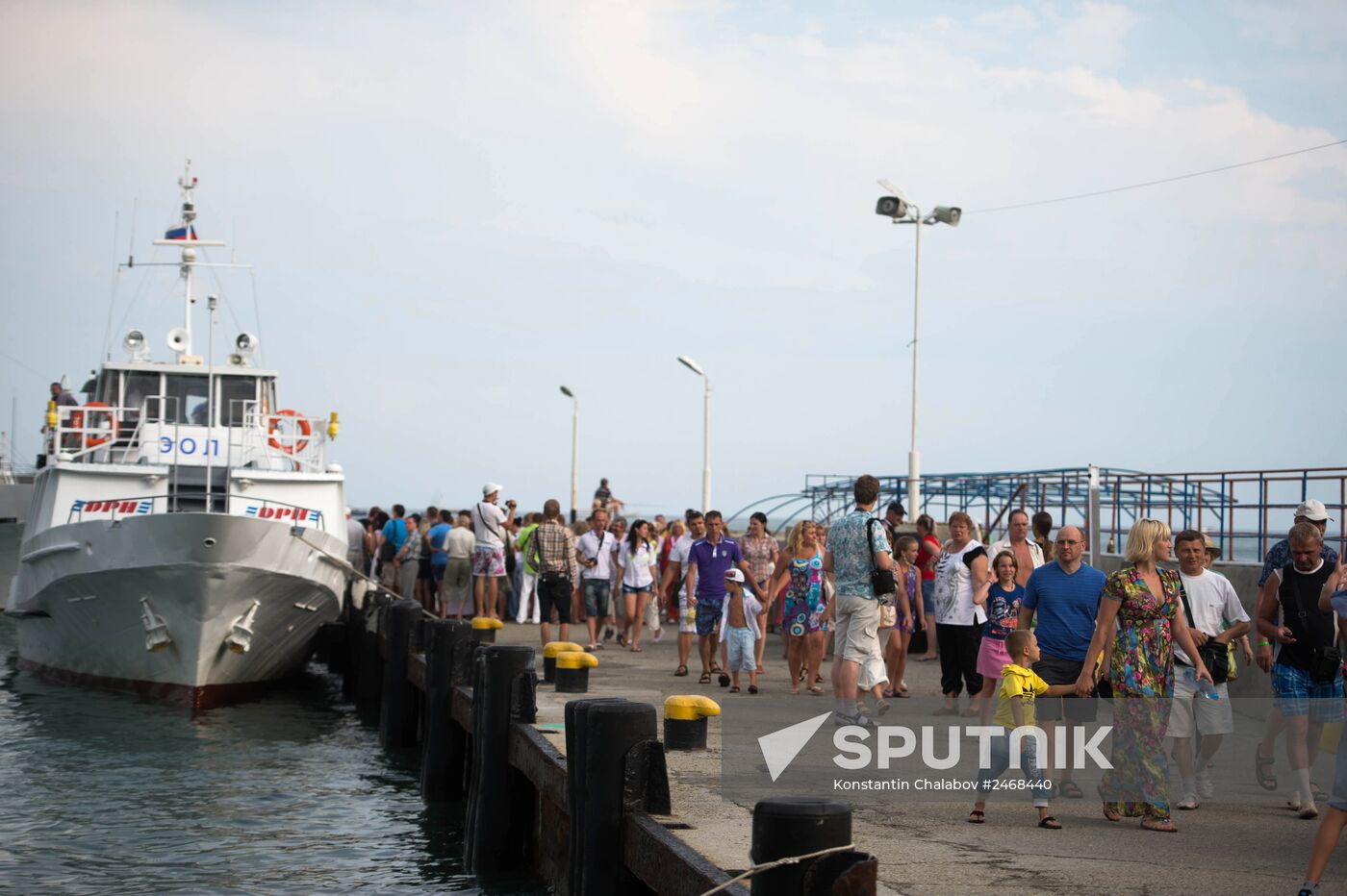 Tourist season in Yalta