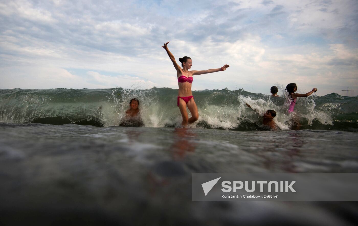 Tourist season in Yalta